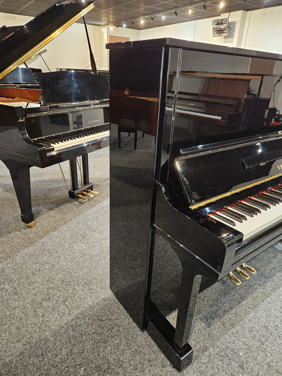 Secondhand Yamaha U3H Acoustic Upright Piano Polished Ebony