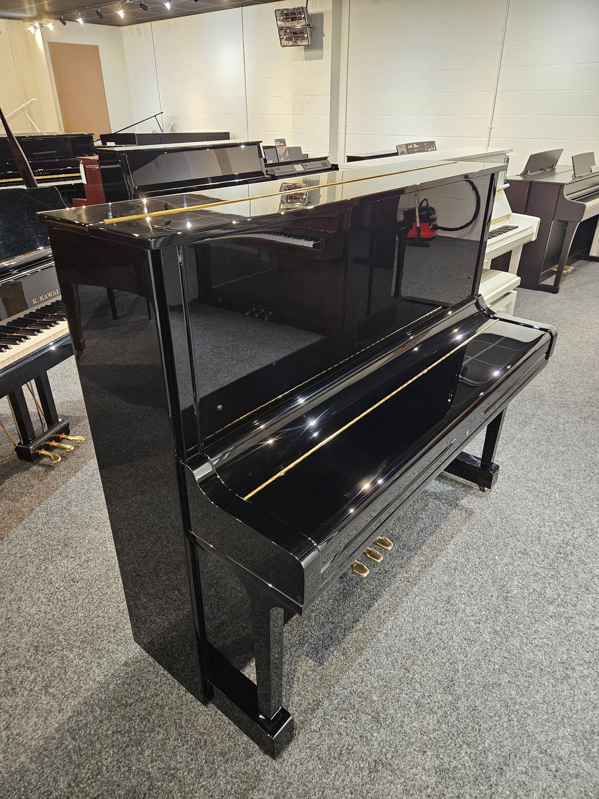 Secondhand Yamaha U3H Acoustic Upright Piano Polished Ebony