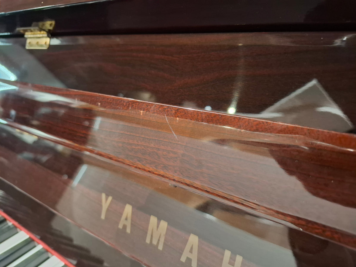 Secondhand Yamaha LU110T Acoustic Upright Piano Polished Mahogany