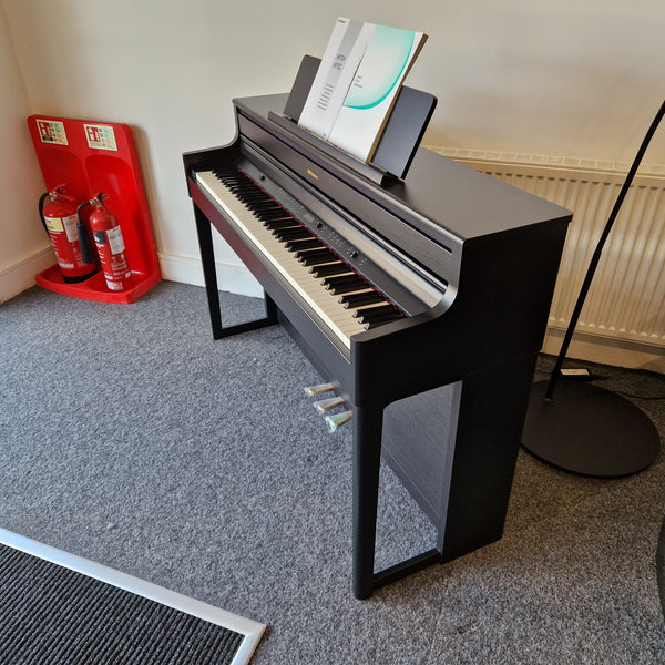 Secondhand Roland HP704 Premium Concert Class Digital Piano Charcoal Black