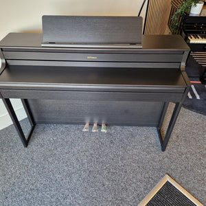 Secondhand Roland HP704 Premium Concert Class Digital Piano Charcoal Black
