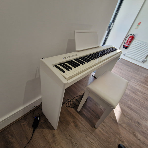 Second Hand Roland FP30X Digital Piano White with KSC70WH Stand & Matching Piano Stool