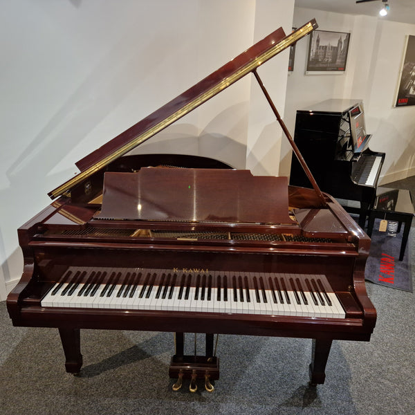 Second Hand Kawai KG2C Baby Grand Piano Polished Mahogany
