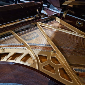 Second Hand Kawai KG2C Baby Grand Piano Polished Mahogany
