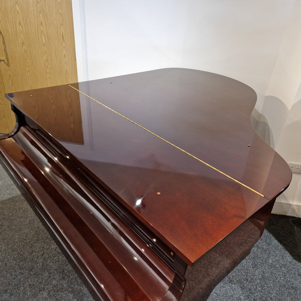 Second Hand Kawai KG2C Baby Grand Piano Polished Mahogany