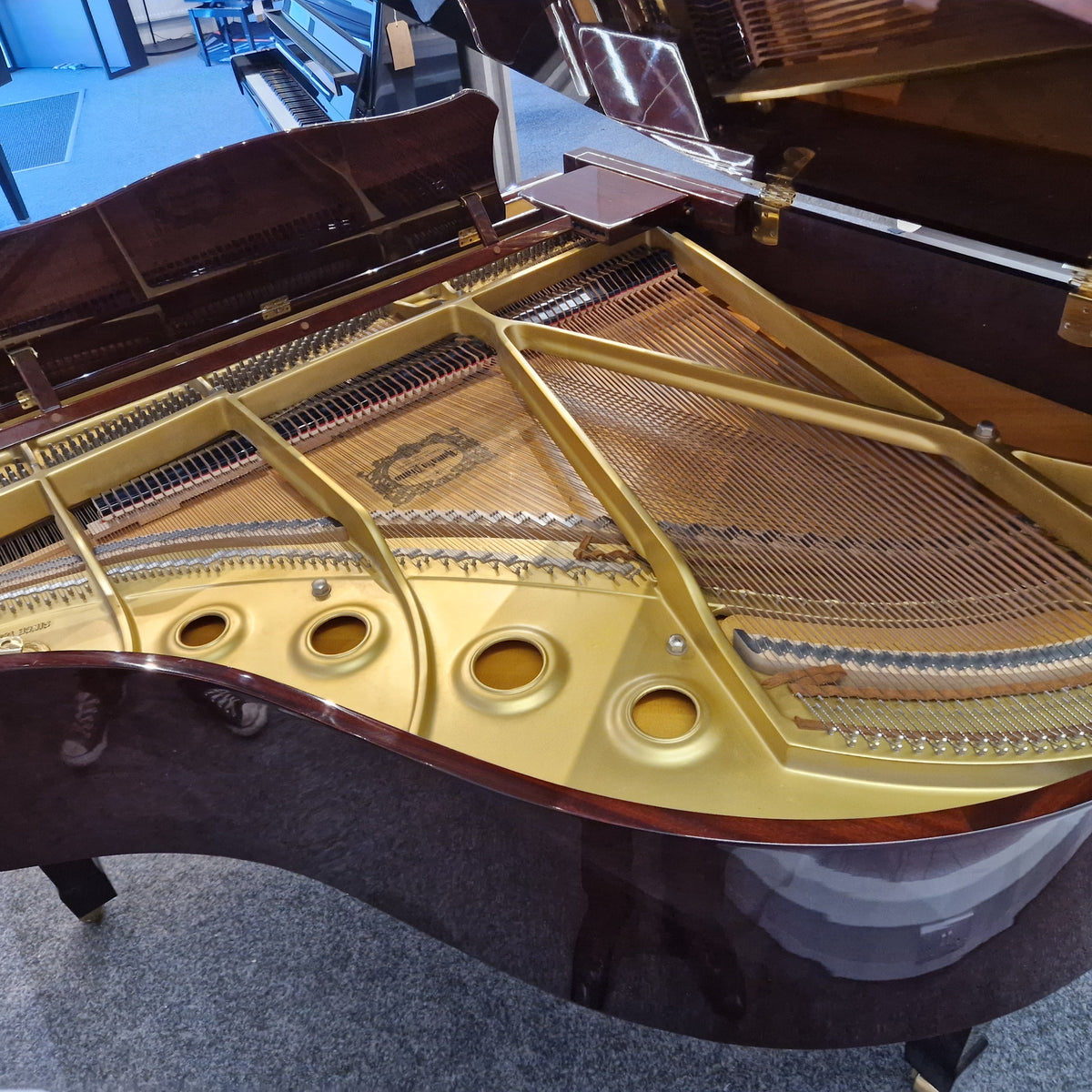 Secondhand Yamaha G1 Baby Grand Piano Polished Mahogany – Made in Japan