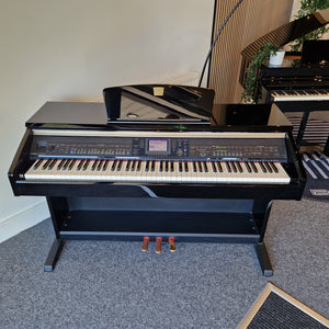 Second Hand Yamaha CVP401 Clavinova Digital Piano in Polished Ebony