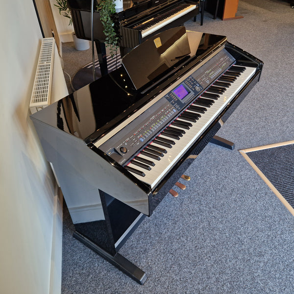 Second Hand Yamaha CVP401 Clavinova Digital Piano in Polished Ebony