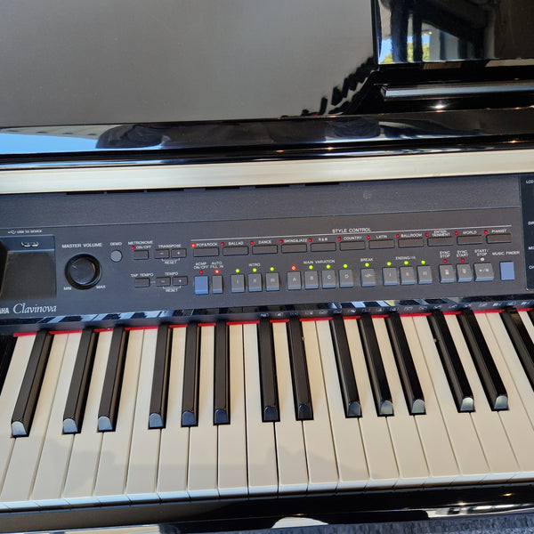 Second Hand Yamaha CVP401 Clavinova Digital Piano in Polished Ebony