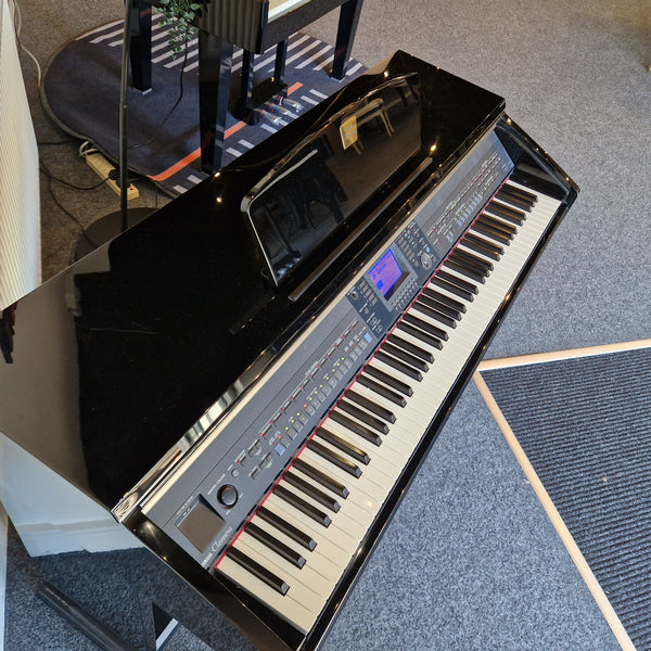 Second Hand Yamaha CVP401 Clavinova Digital Piano in Polished Ebony