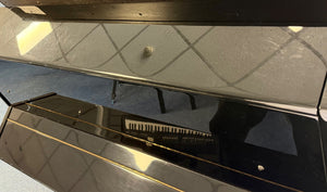 Secondhand Schaefer 109 Upright Piano Polished Ebony | Bolton Store