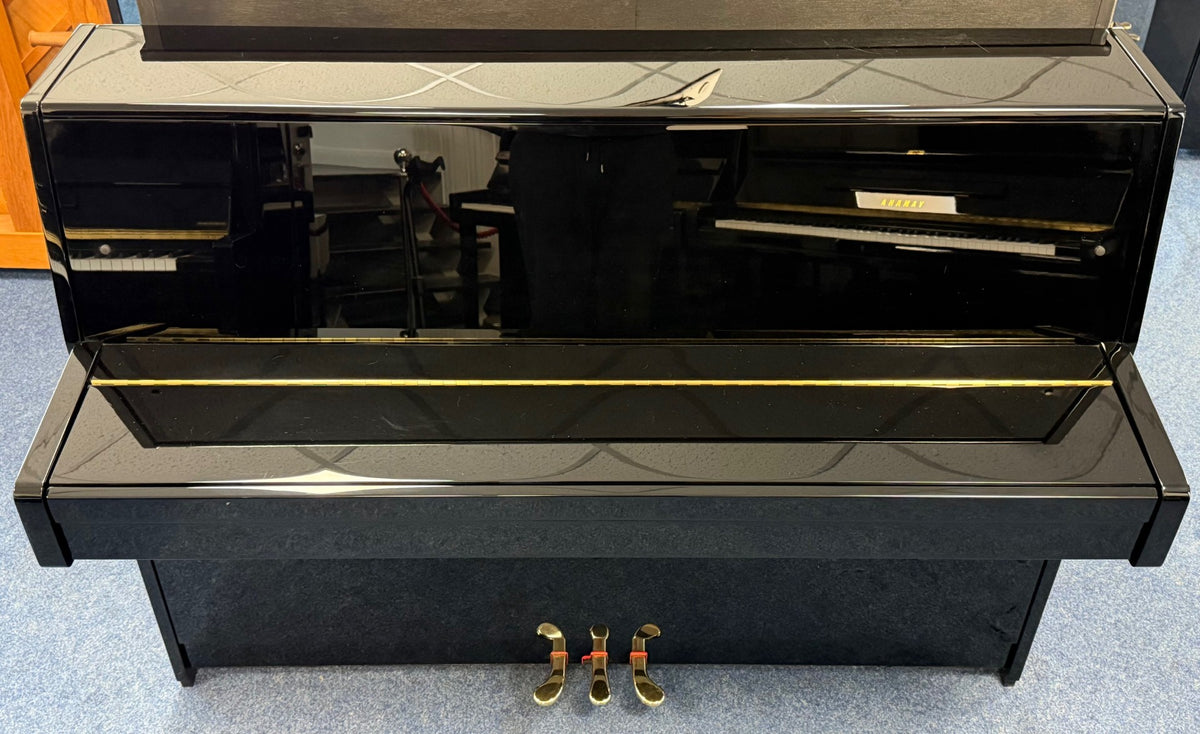 Secondhand Kawai K15 Acoustic Upright Piano Polished Ebony | Bolton  Store