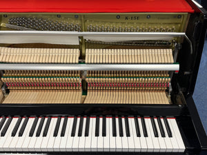 Secondhand Kawai K15 Acoustic Upright Piano Polished Ebony | Bolton  Store