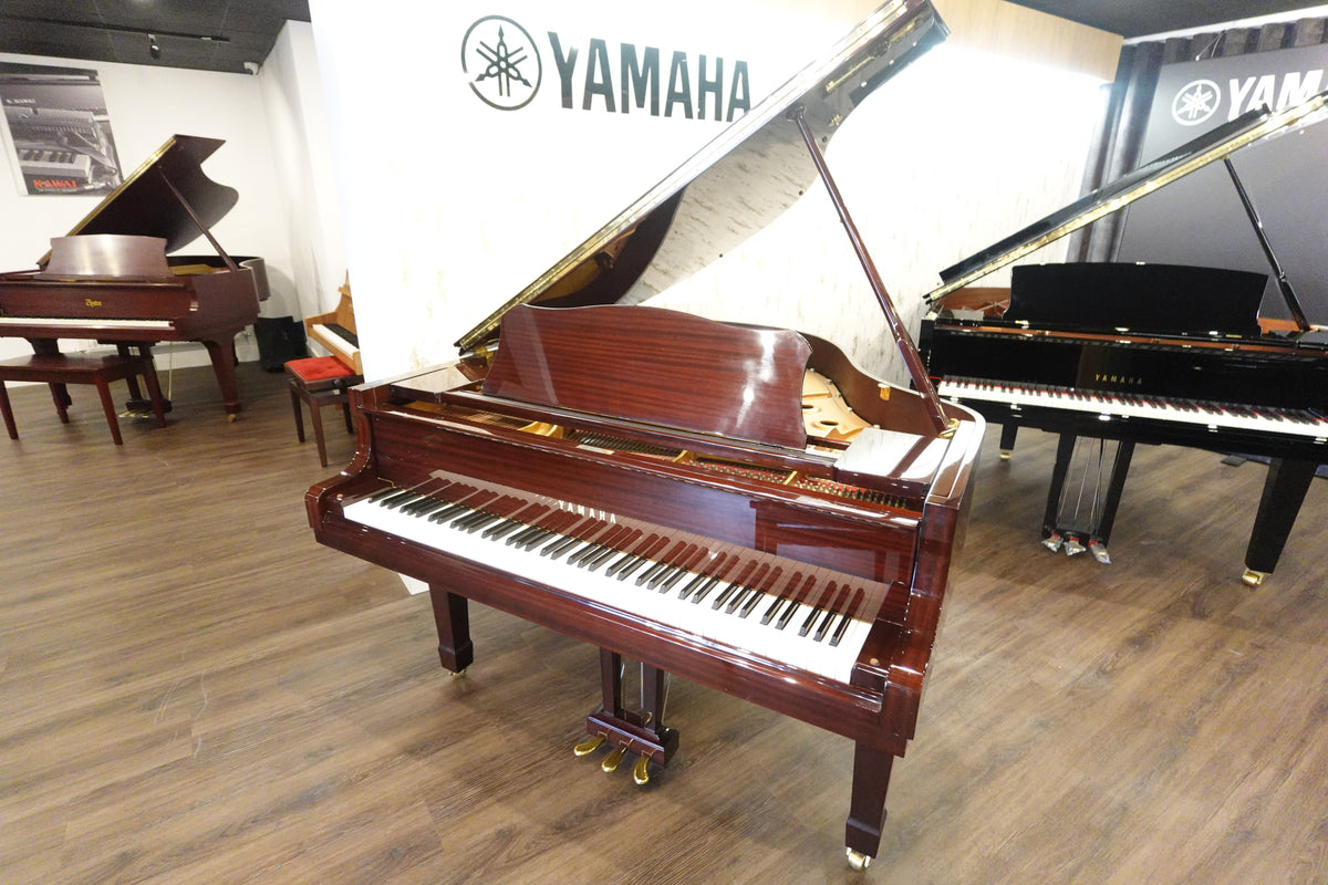 Secondhand Yamaha C1 Acoustic Grand Piano Polished Mahogany