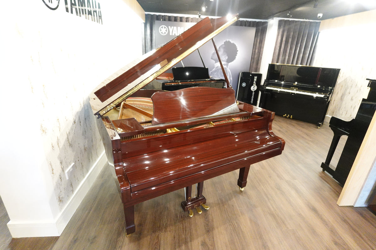 Secondhand Yamaha C1 Acoustic Grand Piano Polished Mahogany