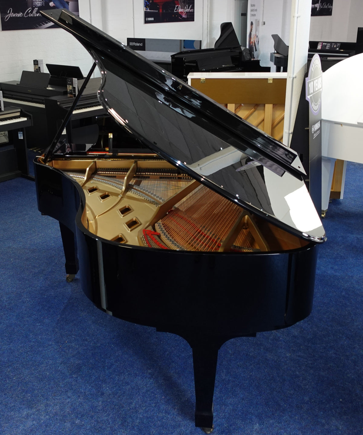 Secondhand Boston GP-193 II Grand Piano Polished Ebony