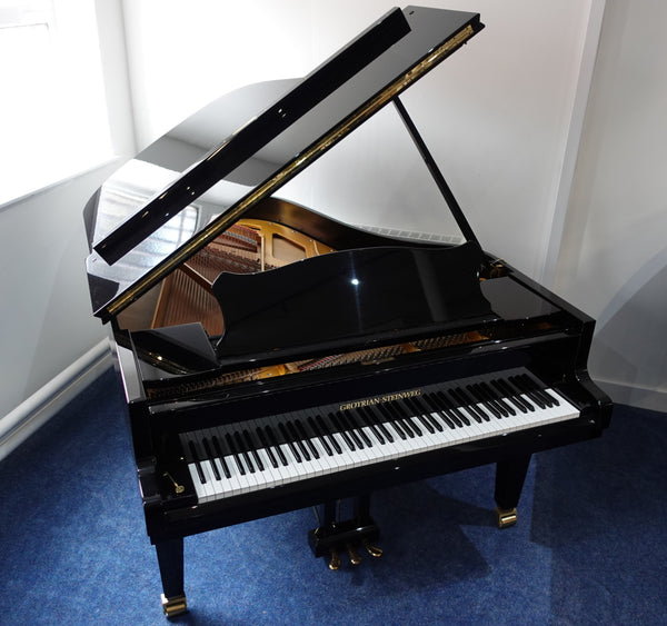 Secondhand Grotrian-Steinweg GP192 Grand Piano Polished Ebony 1990 Model Made In Germany