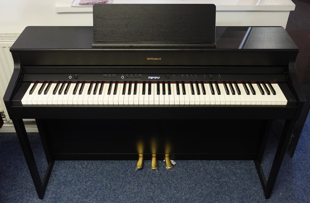 Ex-Display Roland HP702 Concert Class Digital Piano Charcoal Black