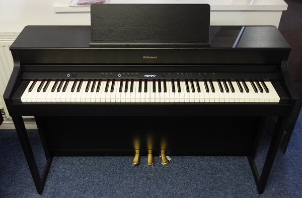 Ex-Display Roland HP702 Concert Class Digital Piano Charcoal Black