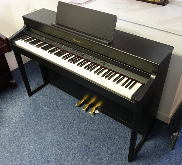 Ex-Display Roland HP702 Concert Class Digital Piano Charcoal Black