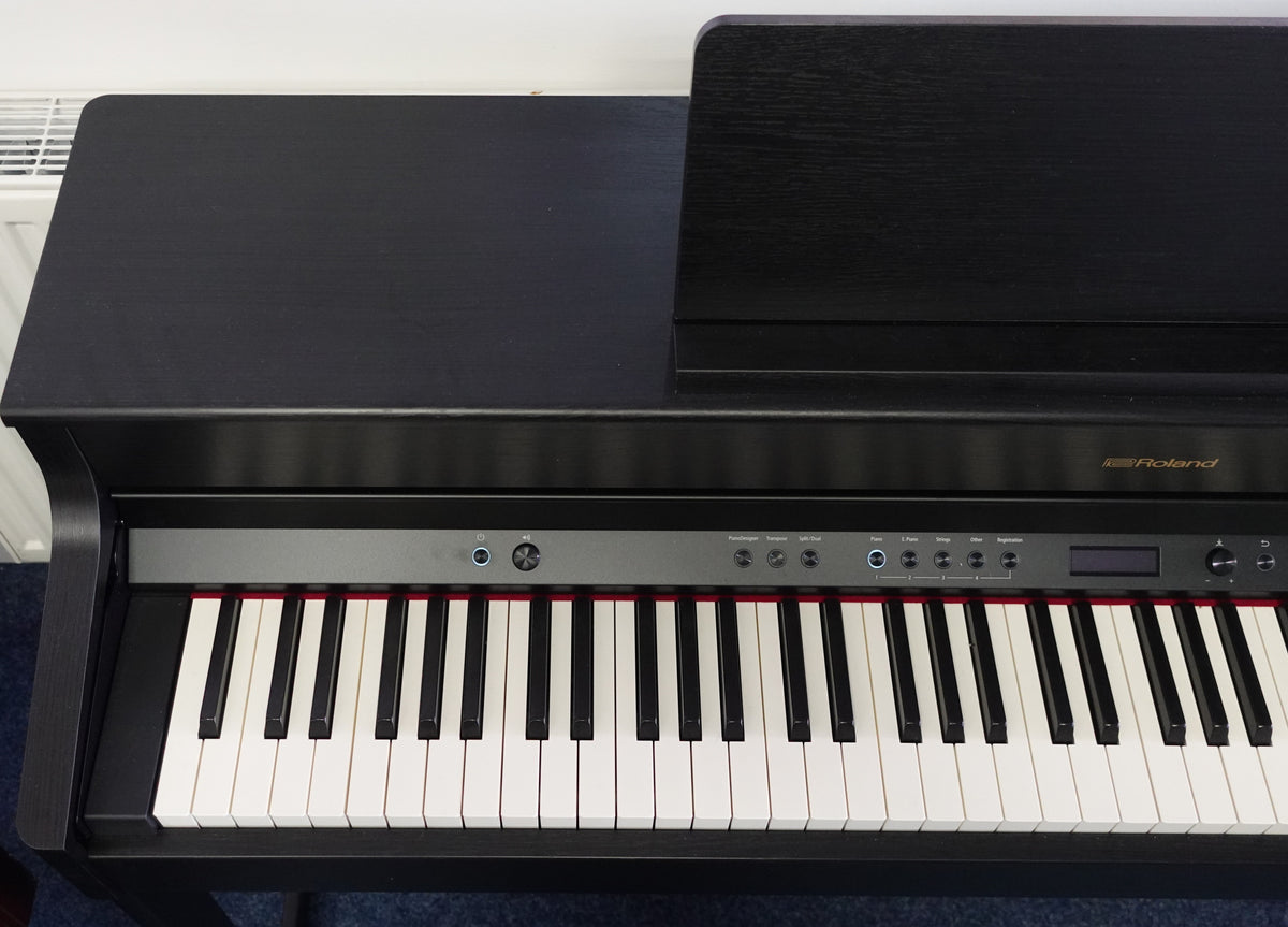 Ex-Display Roland HP702 Concert Class Digital Piano Charcoal Black