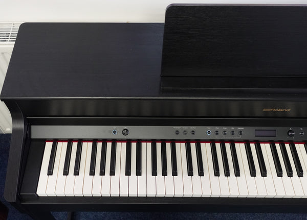 Ex-Display Roland HP702 Concert Class Digital Piano Charcoal Black