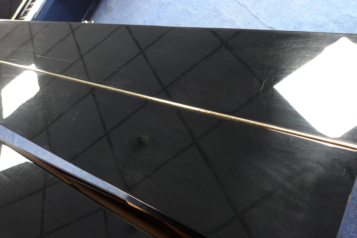 Secondhand Kawai KU-3B Upright Piano Polished Ebony Made In Japan 1971