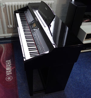 Secondhand Yamaha CVP701 Clavinova Digital Piano Polished Ebony