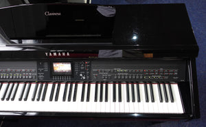 Secondhand Yamaha CVP701 Clavinova Digital Piano Polished Ebony