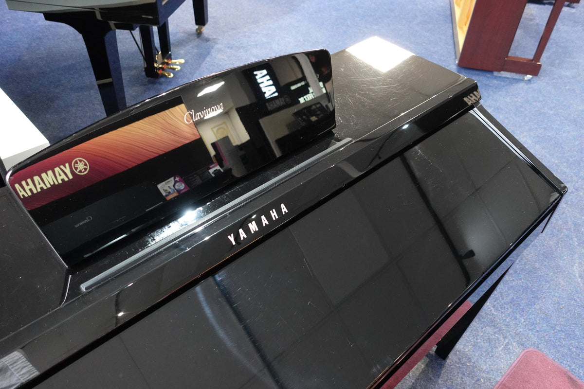 Secondhand Yamaha CVP701 Clavinova Digital Piano Polished Ebony