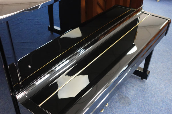 Refurbished Yamaha U1 Upright Piano - Polished Ebony, Japan 1975