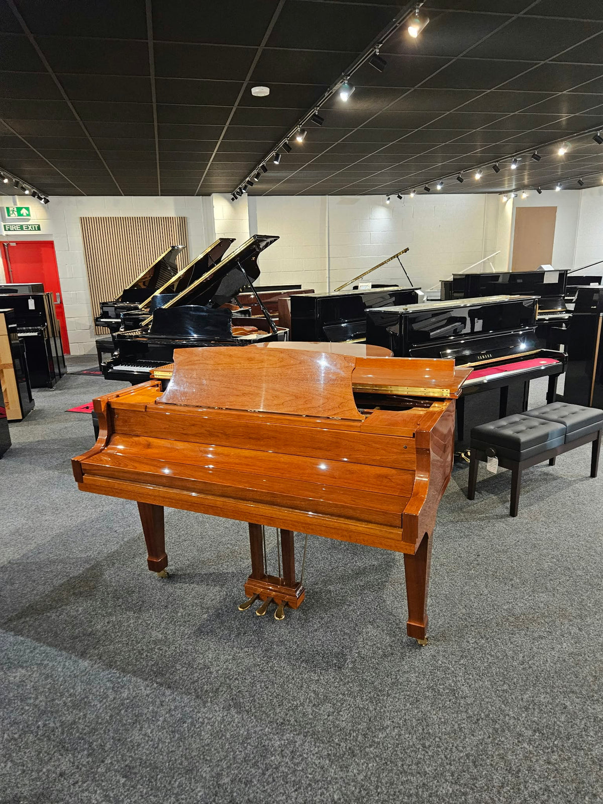 Ex-Lease Boston GP178 Acoustic Grand Piano | Polished Walnut | Leeds Store