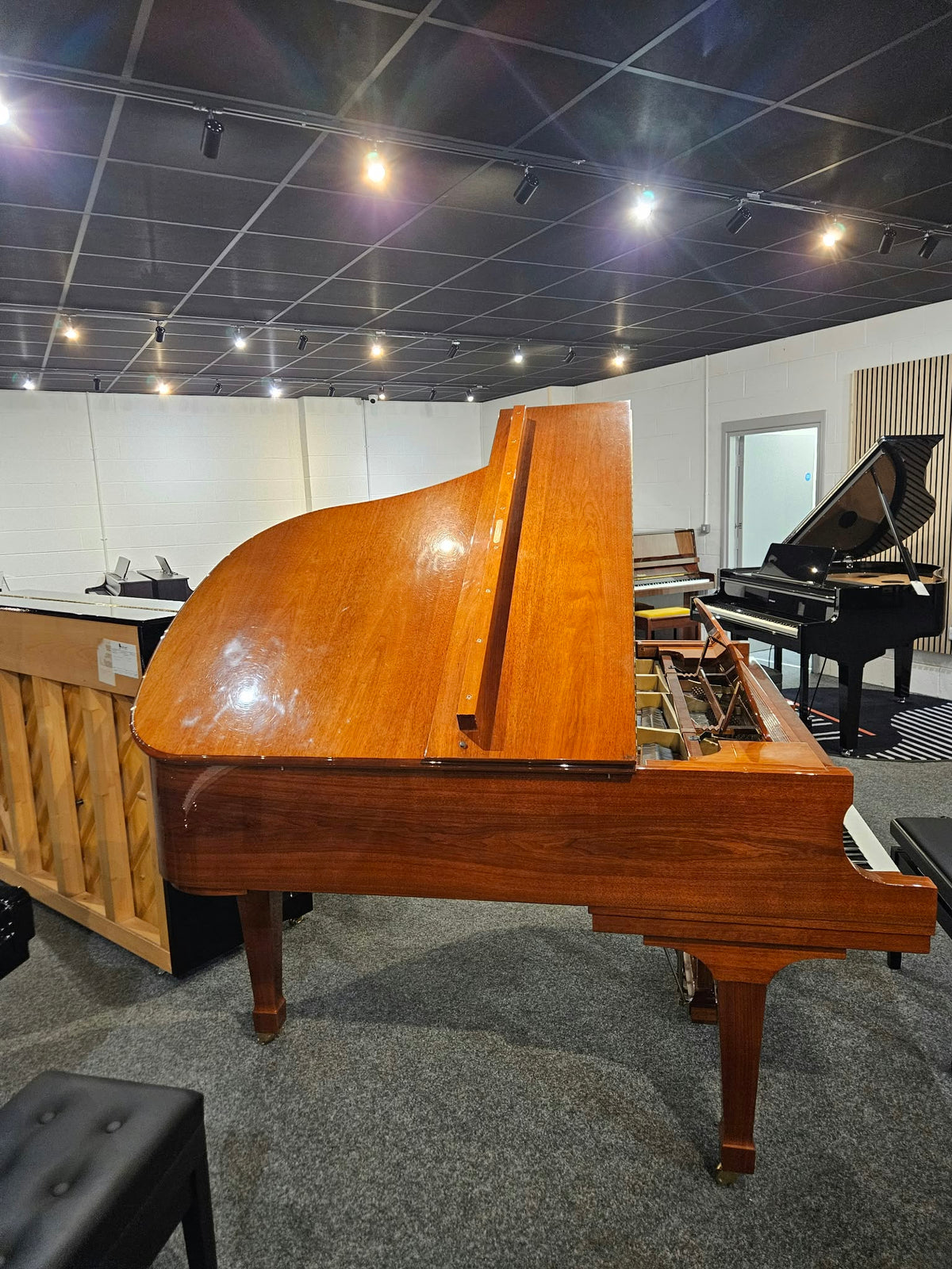 Ex-Lease Boston GP178 Acoustic Grand Piano | Polished Walnut | Leeds Store