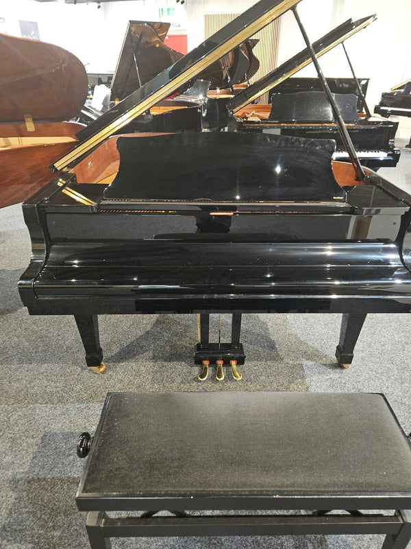 Secondhand Kawai RX2 Acoustic Grand Piano | Polished Ebony | Leeds Store
