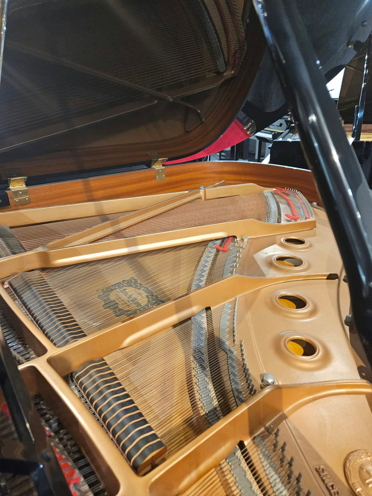 Secondhand Yamaha C2 Acoustic Grand Piano | Polished Ebony | Leeds Store