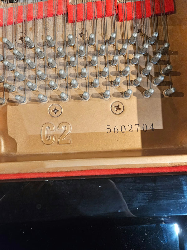 Secondhand Yamaha C2 Acoustic Grand Piano | Polished Ebony | Leeds Store