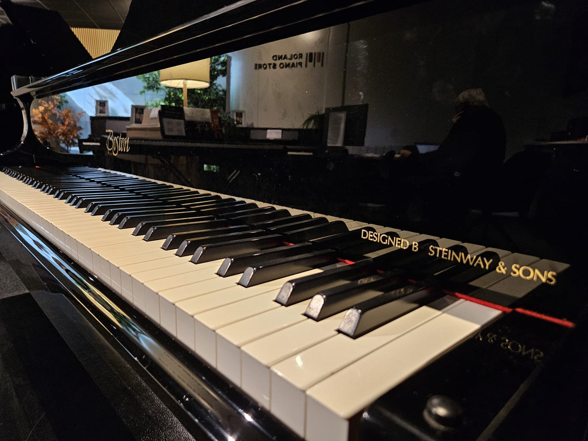 Ex-Lease Boston GP-215 III Grand Piano Polished Ebony