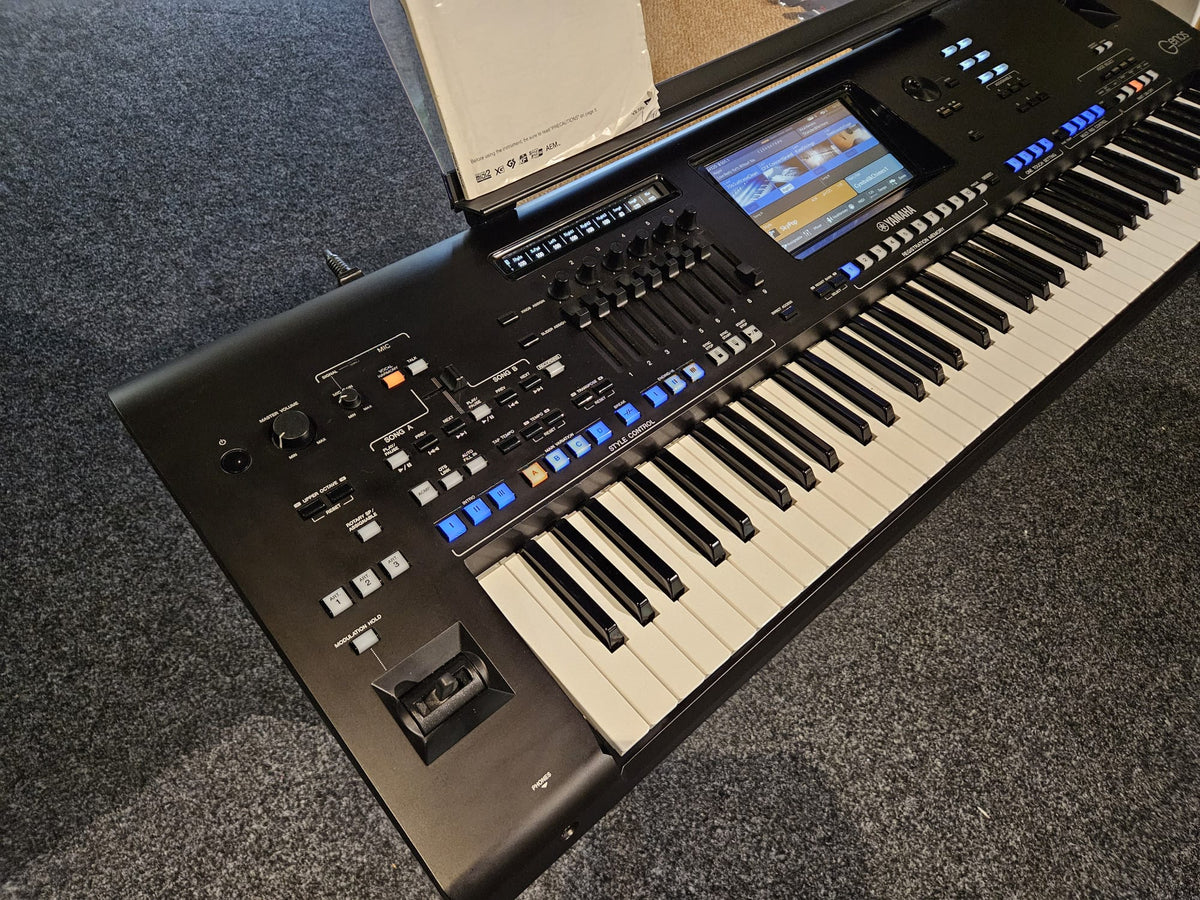 Secondhand Yamaha Genos Digital Arranger Workstation - BEAX01009