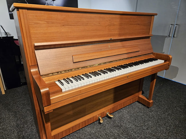 Secondhand Steinway & Sons Model V Upright Acoustic Piano Satin Oak (1984)