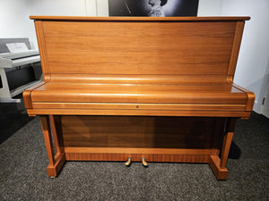 Secondhand Steinway & Sons Model V Upright Acoustic Piano Satin Oak (1984)