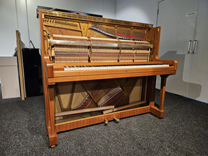 Secondhand Steinway & Sons Model V Upright Acoustic Piano Satin Oak (1984)