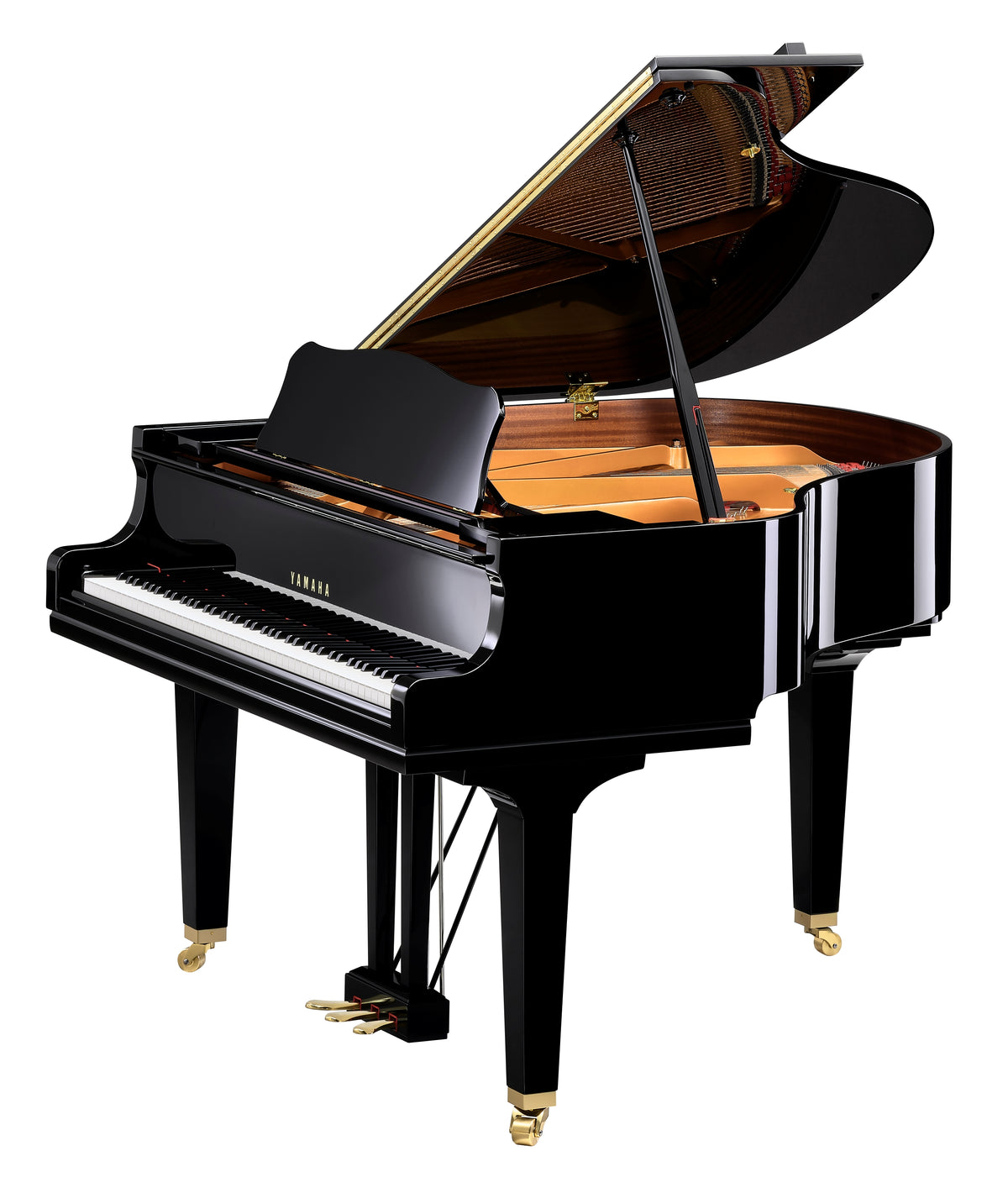 Yamaha GCB PE Baby Grand Piano in Polished Ebony