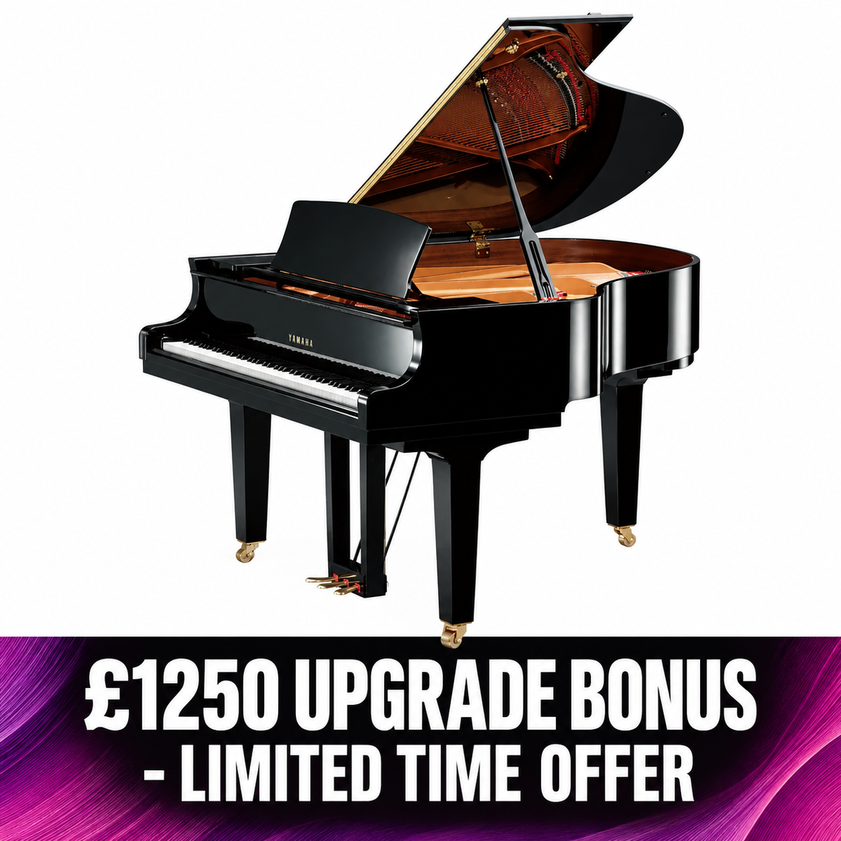 Yamaha C1X Acoustic Grand Piano Polished Ebony