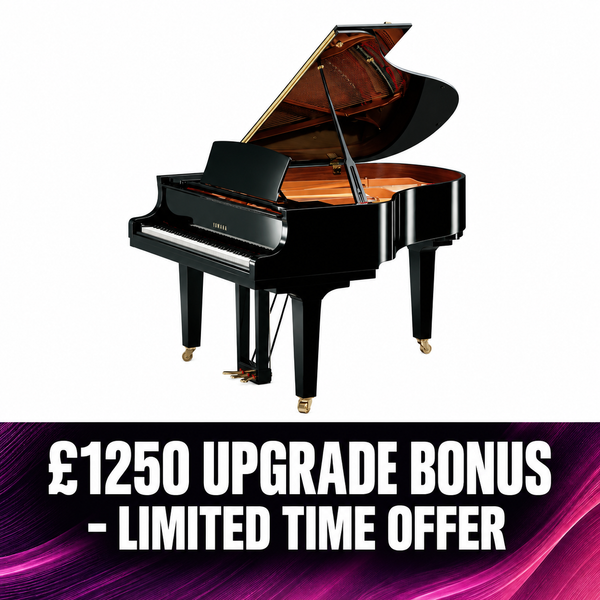 Yamaha C2X Acoustic Grand Piano Polished Ebony