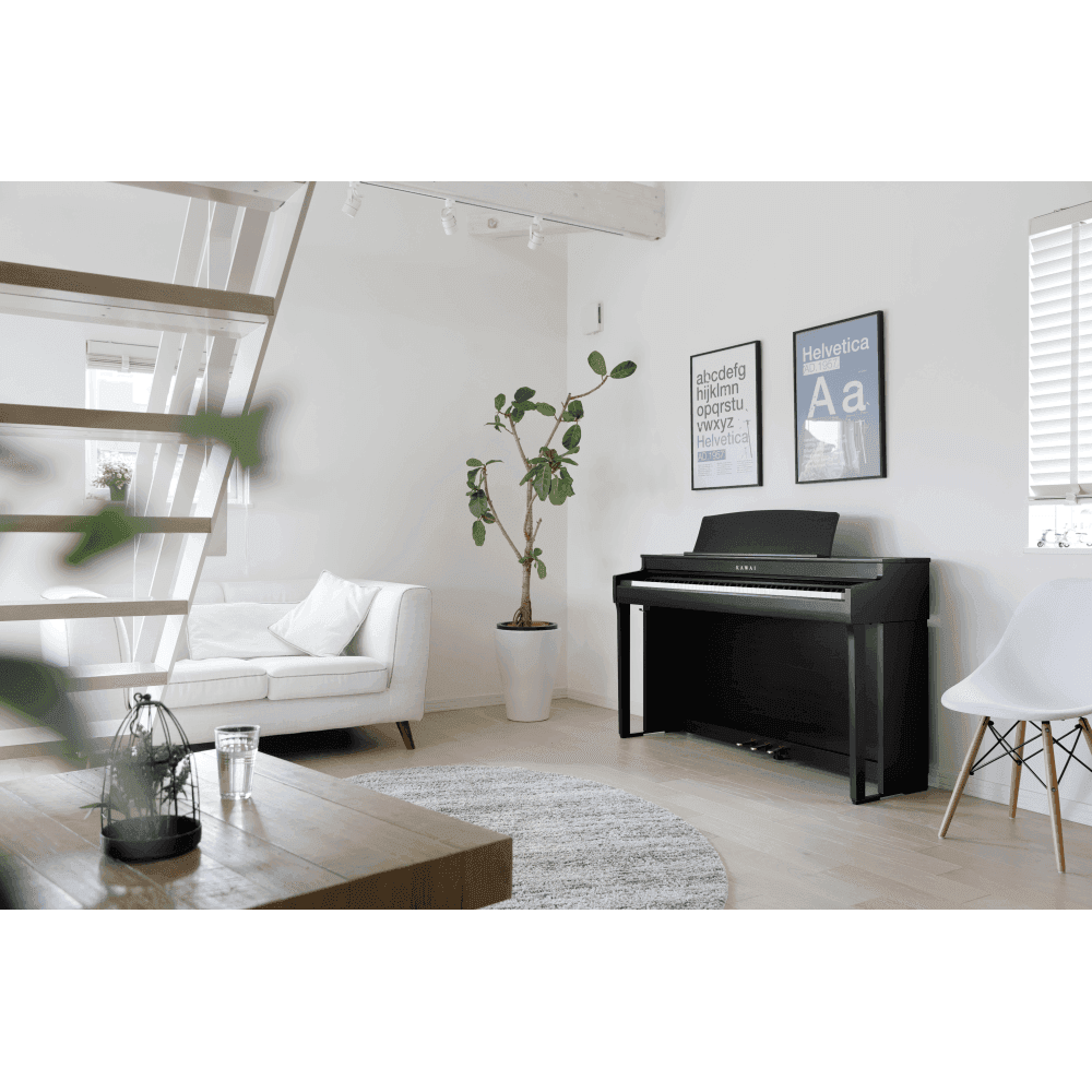 Kawai CN301 Digital Piano Standard Package Satin Black