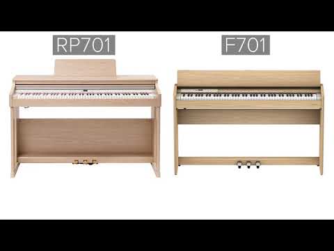 Roland F701 Digital Piano Light Oak