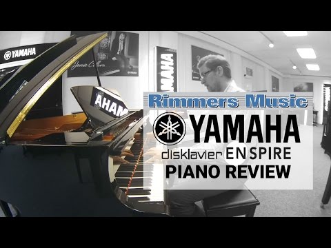 Yamaha Disklavier Enspire DGB1K Acoustic Grand Piano Polished White