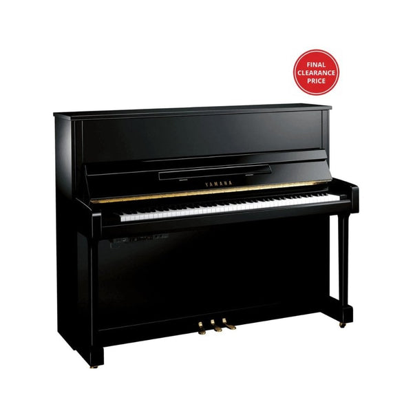 Yamaha B3 TC3 Transacoustic Upright Piano Polished Ebony