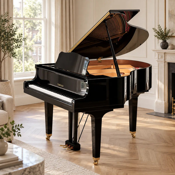 Yamaha GC2 Baby Grand Piano Polished Ebony