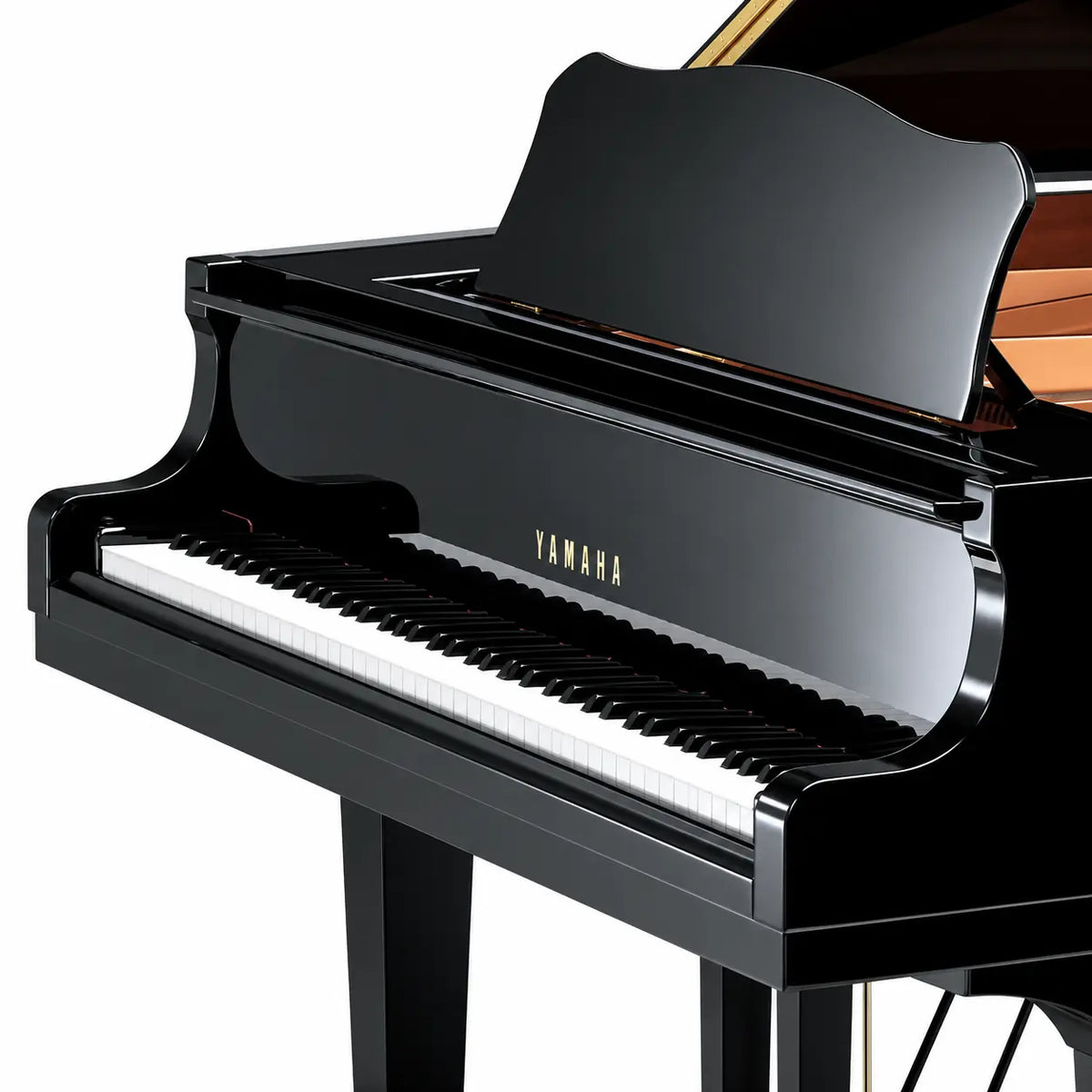 Yamaha GC2 Baby Grand Piano Polished Ebony